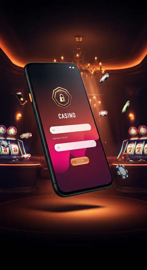 Sichere Login-Maske des Wild Robin Casinos mit Feldern für E-Mail oder Benutzername und Passwort, um das persönliche Dashboard zu erreichen.